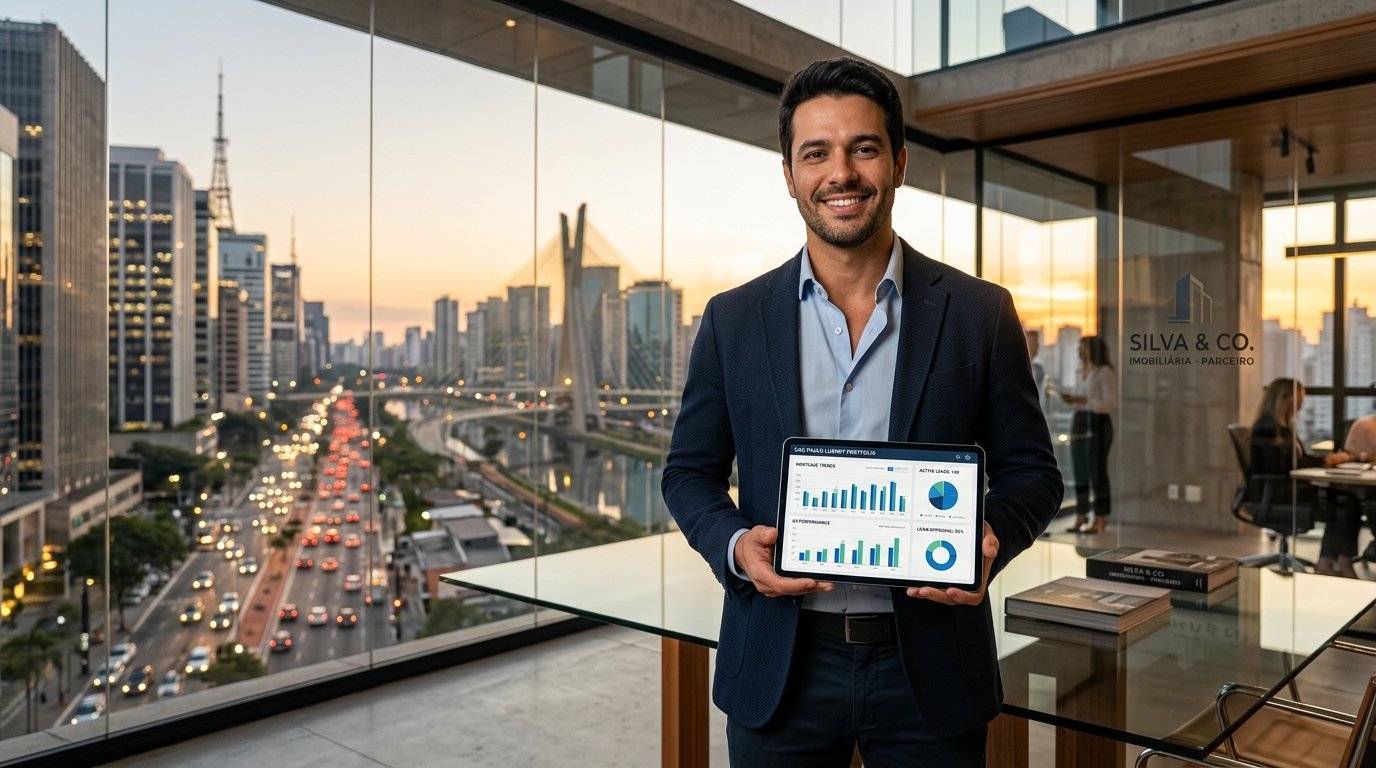 Corretor de Imóveis Parceiro de Sucesso Crédito Chave